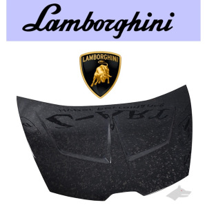 GrayWolf 1016 Style Carbon Fiber Front Trunk Cover Engine Bonnet Hood | Lamborghini Huracan LP580 LP610 LP640 EVO Dry Carbon Fibe