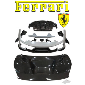 GrayWolf 488 Pista Body Kit | 488 Tuning Body Kit | 488 GTB Refit Body Kit Aerodynamic TuningKit | Ferrari 488 2015-2019