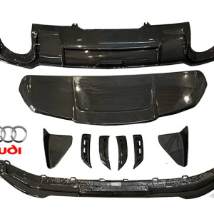 GrayWolf 2020+ Audi RS4 Carbon Fiber Aerokit ABT Style Dry Carbon Fiber Body Kit